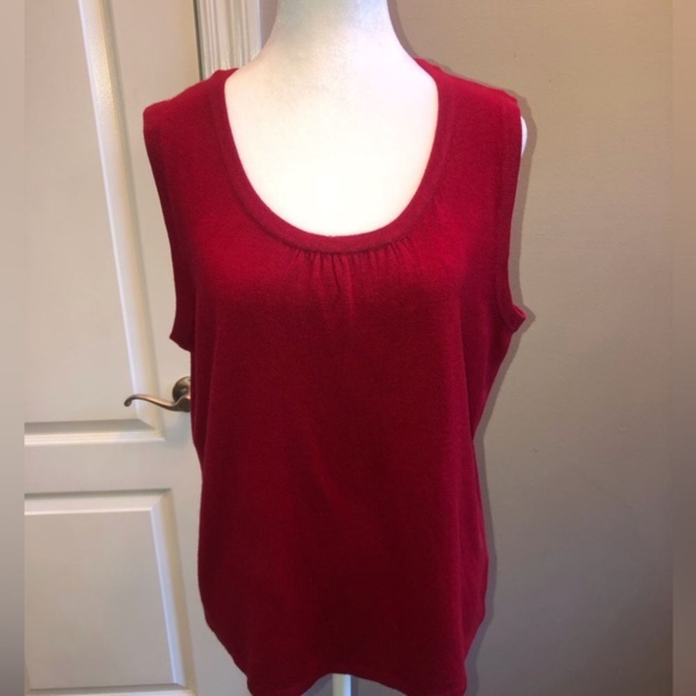 Luxe 360 by Designers Originals Red Sweater XL